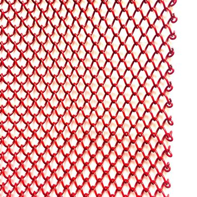 Persoonlijke draperies met metalen spoelen 1,1 kg/m2 Gewicht en maat van het gat voor prestaties