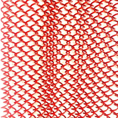 Persoonlijke draperies met metalen spoelen 1,1 kg/m2 Gewicht en maat van het gat voor prestaties