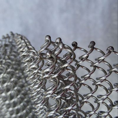 0.5-2 mm Dikte Bronzen metalen spoel draperies voor rond raam behandeling gordijn