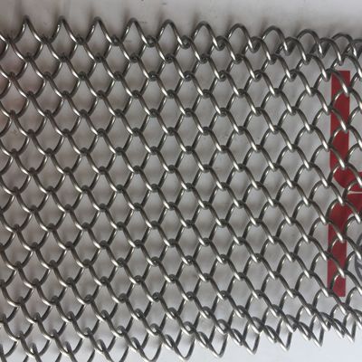 0.5-2 mm Dikte Bronzen metalen spoel draperies voor rond raam behandeling gordijn