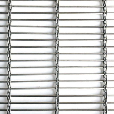 Metalen gevelpanelen Buitenmuurbekleding Flexibel metalen gaas Gevelpanelen Metalen architectonisch gaas Gordijn