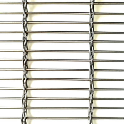 Metalen gevelpanelen Buitenmuurbekleding Flexibel metalen gaas Gevelpanelen Metalen architectonisch gaas Gordijn