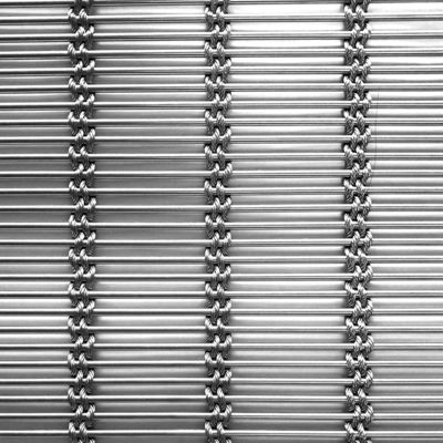 Heavy Duty Draad Anti Corrosive 1,2 Kgs Plain Weave Architectural Mesh ISO9001 gecertificeerd
