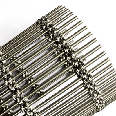 Heavy Duty Draad Anti Corrosive 1,2 Kgs Plain Weave Architectural Mesh ISO9001 gecertificeerd
