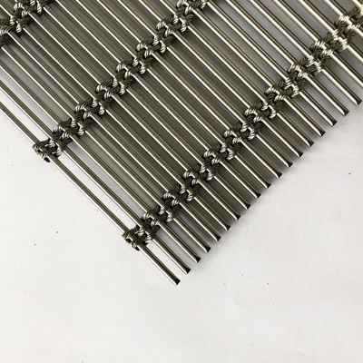 Heavy Duty Draad Anti Corrosive 1,2 Kgs Plain Weave Architectural Mesh ISO9001 gecertificeerd