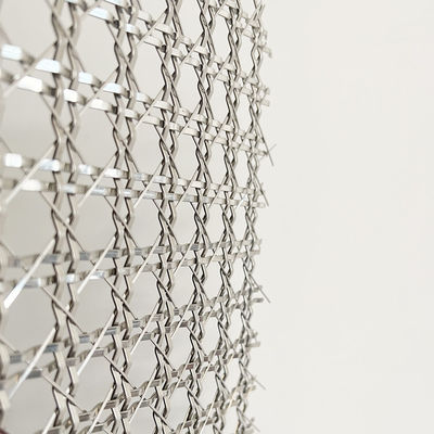 Elegant architectonisch metalen gaas Geweven gaas voor decoratieve schermen Voor meubels