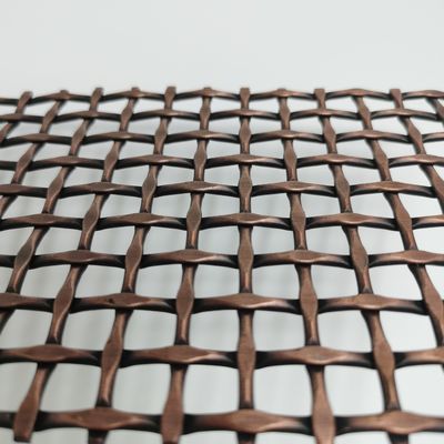 Architectonische mesh panelen Interieur metalen geweven mesh scheidingswand