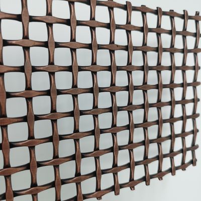 Architectonische mesh panelen Interieur metalen geweven mesh scheidingswand