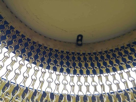 Aluminiumketentype Goed ventilatievermogen Interieur decoratie Afschermplafond
