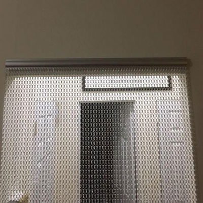Metalen gordijnen met aluminium haken voor interieurversiering van plafonds