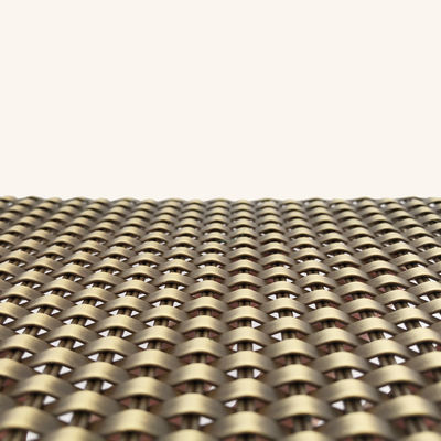 Aanpasbaar decoratief metalen gaas voor unieke kast deur ontwerpen planken accenten high-end interieur