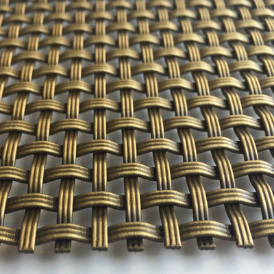 Op maat gemaakte roestvrijstalen metalen mesh panelen voor unieke harde oppervlakte decoratie in residentiële commerciële interieurs