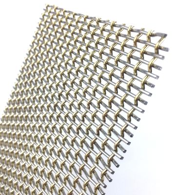 Aanpasbaar roestvrijstalen metalen gaas voor hard decoratief in interieur en exterieur ontwerp