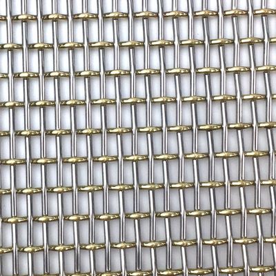 Aanpasbaar roestvrijstalen metalen gaas voor hard decoratief in interieur en exterieur ontwerp