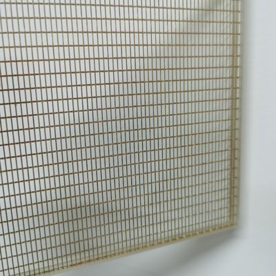 304 316L roestvrijstalen draadgasharing gelaagd glas met 21 gaas
