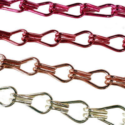Aluminium 20 mm metaalketting gordijn flexibel decoratief draadnet voor kamerverdeling