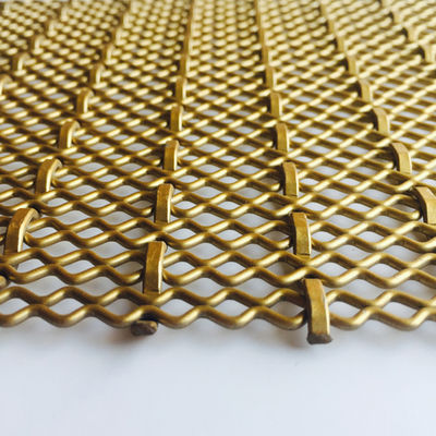 Gepersonaliseerd gouden gaas voor decoratie scheidingswand en keukenkast