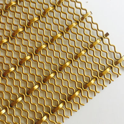 Gepersonaliseerd gouden gaas voor decoratie scheidingswand en keukenkast