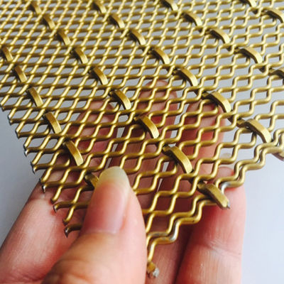 Gepersonaliseerd gouden gaas voor decoratie scheidingswand en keukenkast