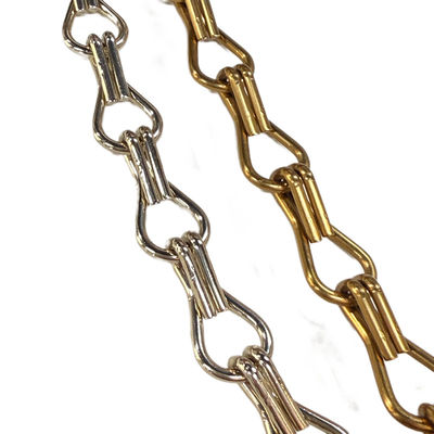 Hook Link met geanodiseerd insecten scherm kamer verdelers Aluminium dubbele ketting gordijnen voor effectieve vliegbescherming