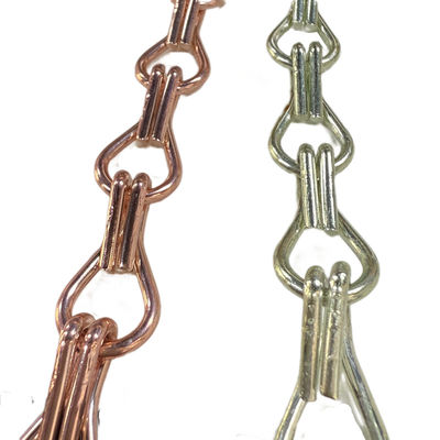 Hook Link met geanodiseerd insecten scherm kamer verdelers Aluminium dubbele ketting gordijnen voor effectieve vliegbescherming