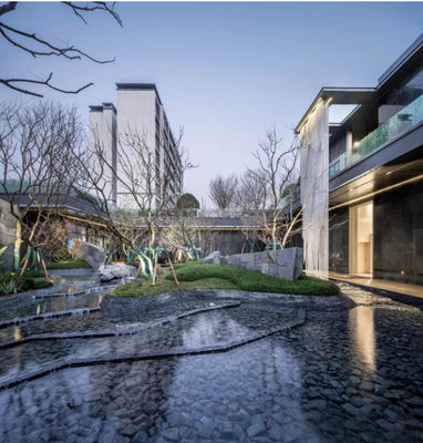 Landschapsarchitectuur Metalen gaas gordijn voor scheidsregelaars scheider