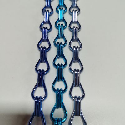Custom Pattern Aluminium Metalen gordijnen Voor Separator