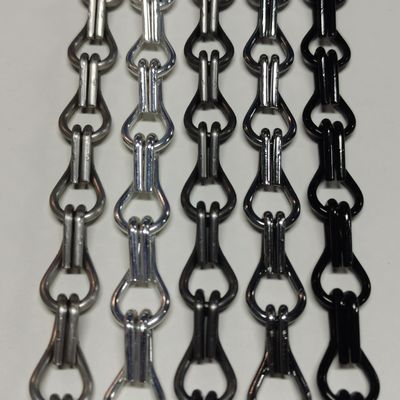 Flexibel aluminium ketting vliegengordijn Geschikt voor magazijnen, fabrieken en commerciële gebouwen voor insectenwering