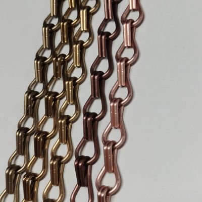 15.7 mm x 8.85 mm Grootte Metalen gordijnen met aluminiumprofiel