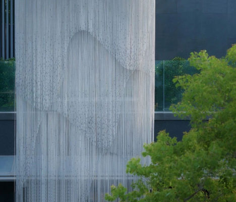 Flexibel aluminium ketting vliegengordijn Geschikt voor magazijnen, fabrieken en commerciële gebouwen voor insectenwering