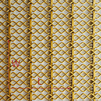 Architectonisch draadnet voor plafondpaneel en lichtinstallaties