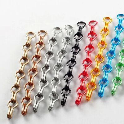 Gemakkelijk te installeren ketenvliegscherm Aluminium Standaard Grootte 12mm*24mm