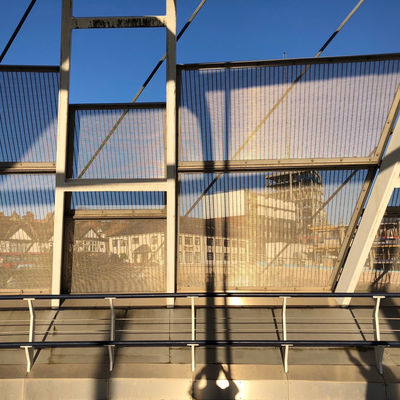 Roestvrij materiaal Geweven stalen panelen voor functionele