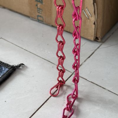 Performance Chain Link Fly Screen met aangepast gordijnpatroon