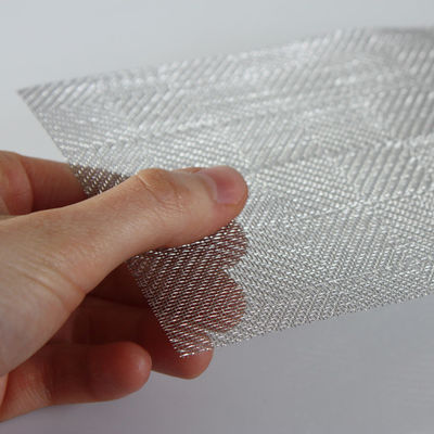 Roestvrij staal glas geïntegreerd metalen gaas Contemporêr interieurontwerp Luxe decoratief