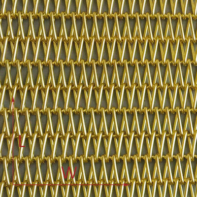 2 mm dikte vierkant decoratief geweven gaas voor project