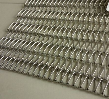 Aanpasbare flexibele metalen mesh stof voor partiton muur Custom Square Design