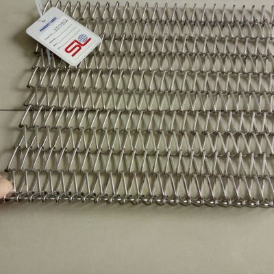 Aanpasbare flexibele metalen mesh stof voor partiton muur Custom Square Design