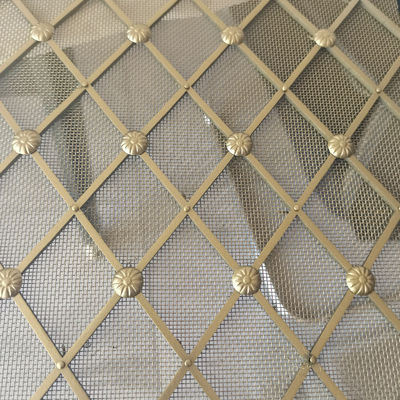 3.15 mm weefdeameter decoratief draadnet met op maat gemaakte oppervlaktebehandelingen