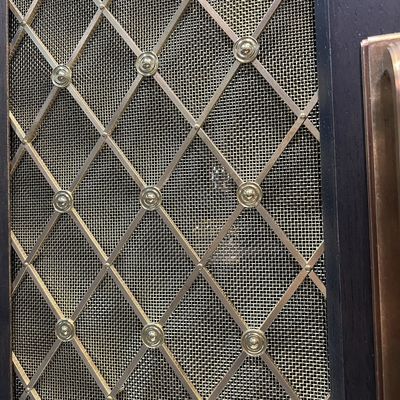 Openingsgebied 49% roestvrij staal Woven Wire Mesh Grill Voor kast decoratie
