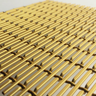 Design metalen scherm decoratieve wandpanelen voor woonkamer scheidingswand Aluminium draadnet Kamerverdelers