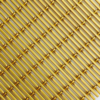 Design metalen scherm decoratieve wandpanelen voor woonkamer scheidingswand Aluminium draadnet Kamerverdelers
