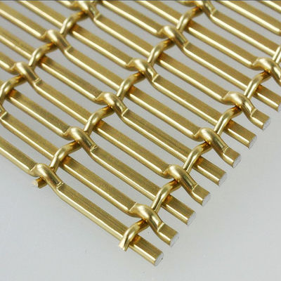 1.5mm/2mm warp diameter draad gaas met 45,7% open gebied voor industriële zware dienst