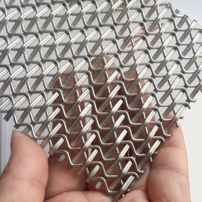 4.5 mm Mesh Dikte roestvrij staal decoratieve draad roosters voor metalen kastdeuren