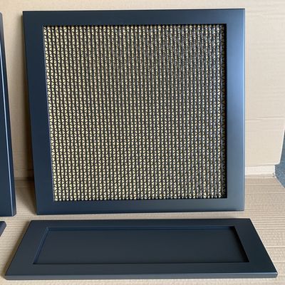 8.75 kg/m2 Decoratieve draadnetroosters met 49% open oppervlakte in roestvrij staal