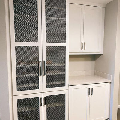 8.75 kg/m2 Decoratieve draadnetroosters met 49% open oppervlakte in roestvrij staal