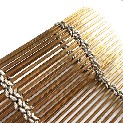 Roestvrij staal metalen gaas 7 mm gegalvaniseerd PVD Anti Climb Security Fencing Mesh voor bekleding gevangenis omtrek bescherming