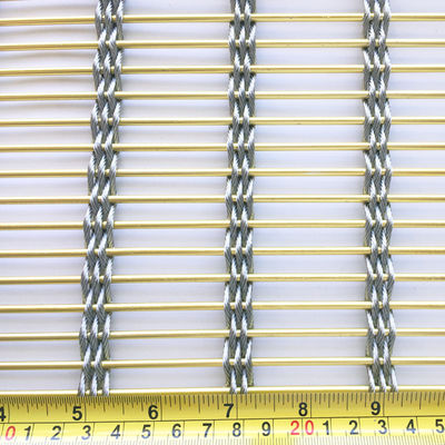 1.2mm 5.0mm roestvrij staal scherm 30m lengte voor zware industrie