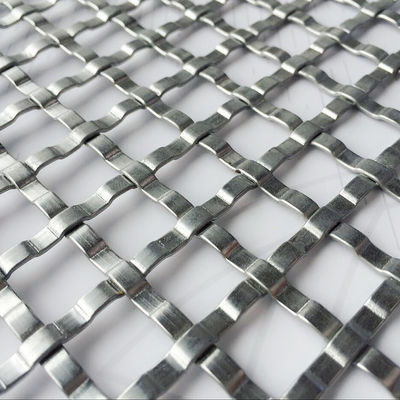 Binnen- en buitenruimte roestvrijstalen metalen mesh panelen op maat afwerking voor premium ontwerpprojecten