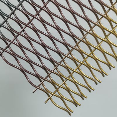 Aanpasbaar metalen gaas Openbare instellingen Breedte 0,6m-2,4m Op maat